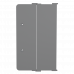 4-Fold ISO Clipboard - Silver